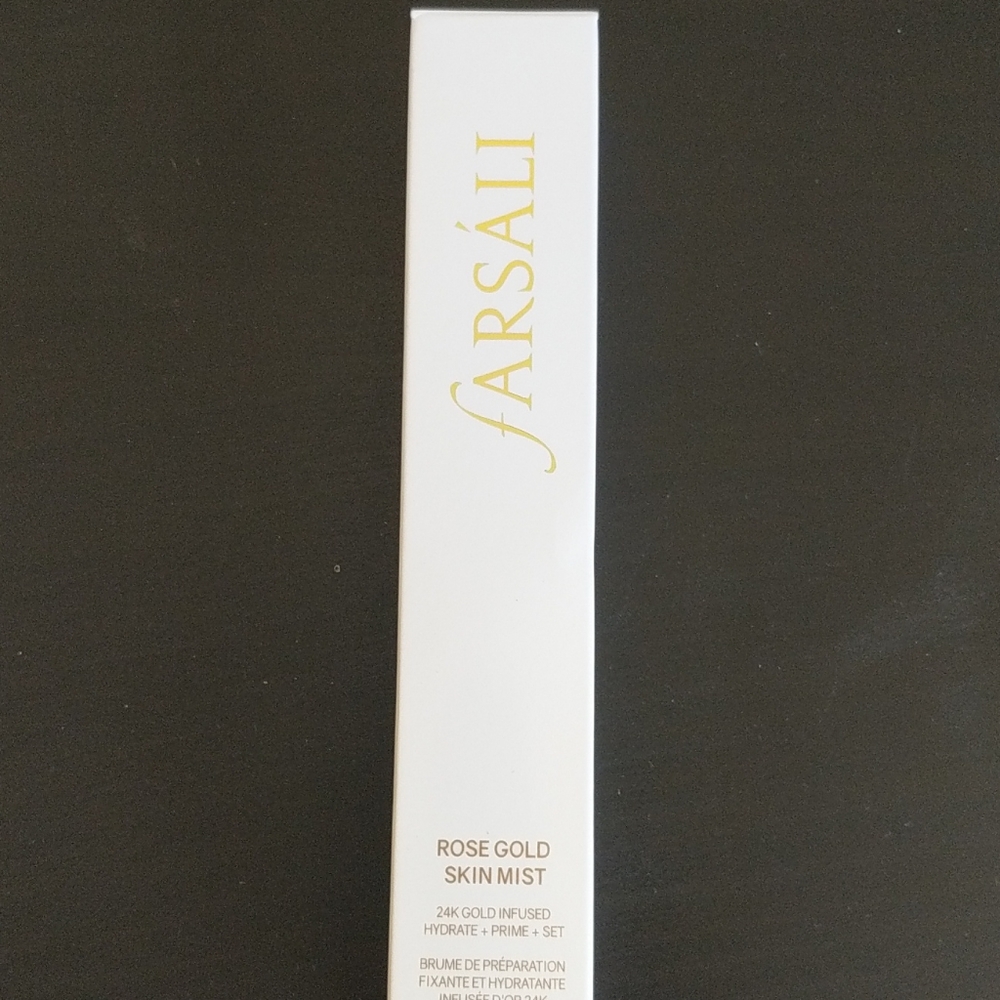 Farsali rose gold skin mist